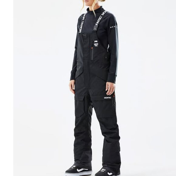 MONTEC NWT Fawk W 21 Ski Snowboard Insulated Pants in Black - Picture 1 of 14